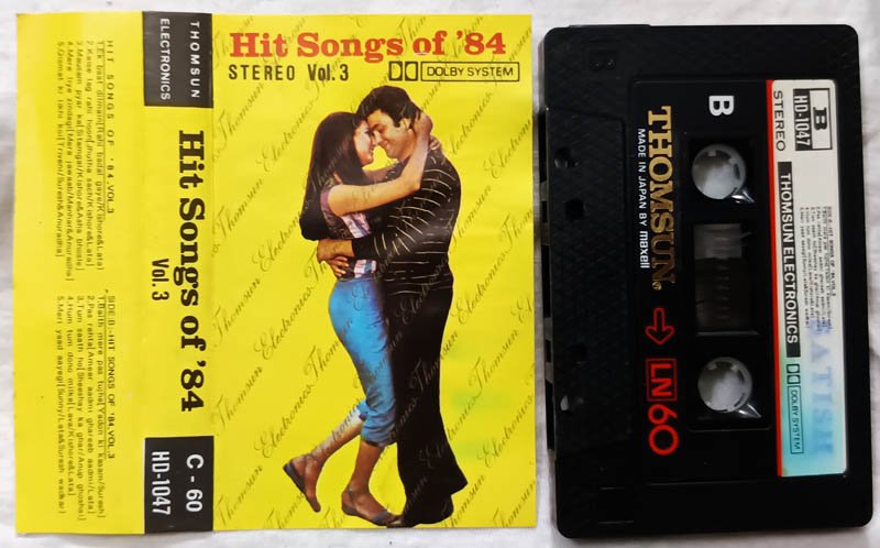 Hit Songs of 84 Vol.3 Hindi Audio Cassette