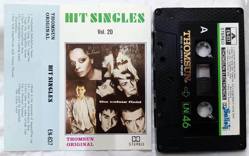 Hits Singles The Colour Field Vol-20 Audio Cassette