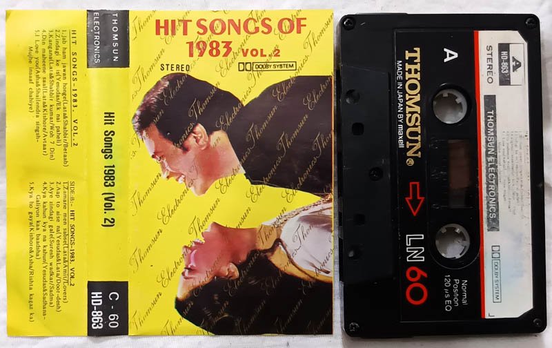 Hits Songs of 1983 Vol.2 Hindi Audio Cassette
