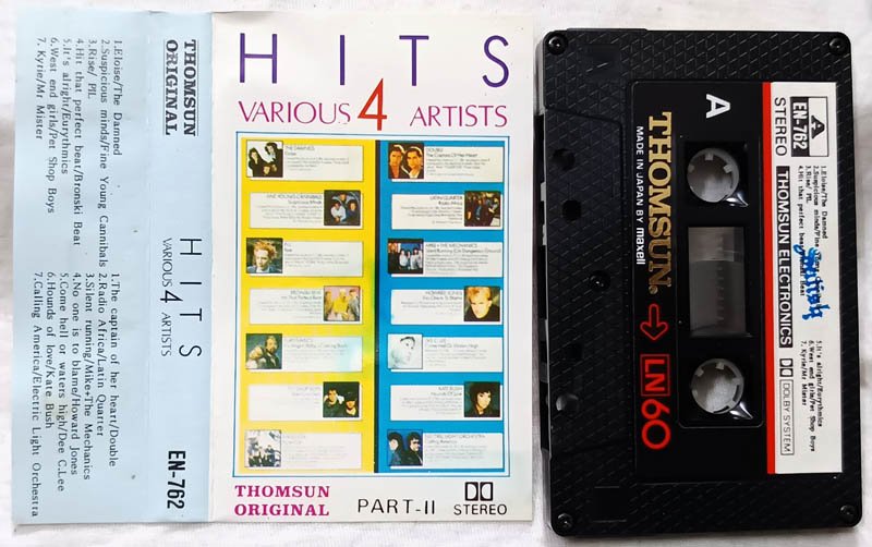 Hits Various 4 Artists Part-II Audio Cassette