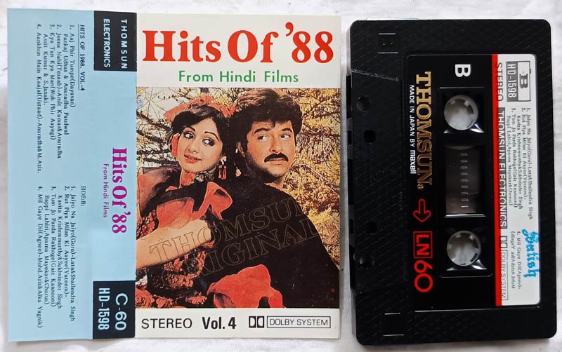 Hits of 88 Vol.4 From Hindi Film Audio Cassette
