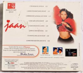 Jaan Hindi Audio Cd By Nikhil-Vinay