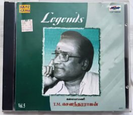 Legends Kalaimamani T.M.Soundarajan Vol-5 Tamil Film Audio Cd