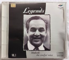 Legends Mukesh The Souful Voice Vol.3 Hindi Audio Cd