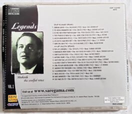 Legends Mukesh The Soulful Voice Vol.2 Hindi Audio Cd