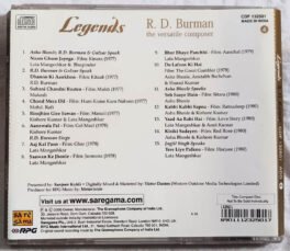 Legends R D Burman Vol 4 Hindi Audio Cd