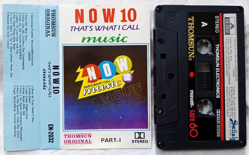 Now 10 Thats What I Call Music Part-I Audio Cassette