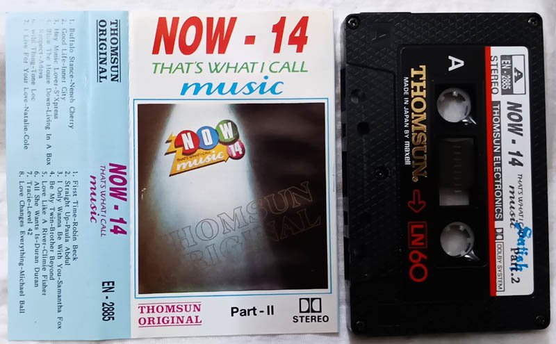 Now 14 Thats What I Call Music Part-II Audio Cassette