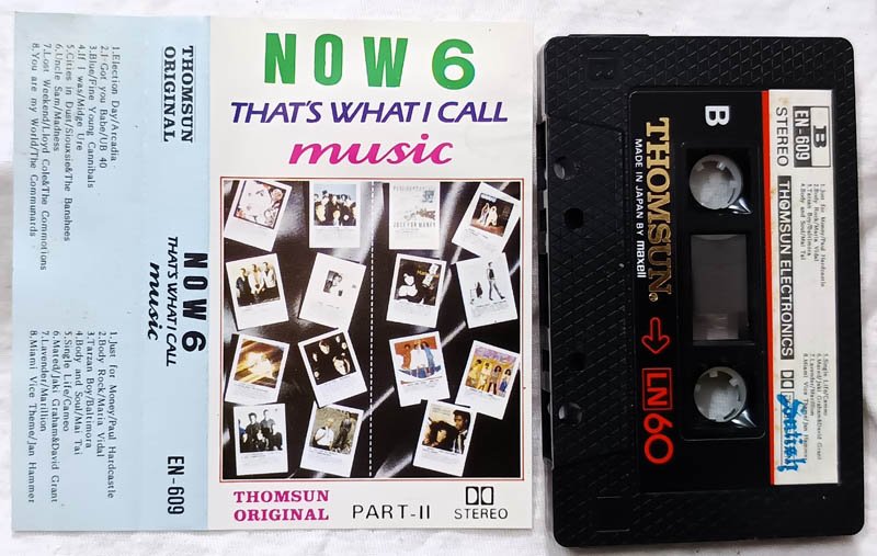Now 6 Thats What I Call Part-II Audio Cassette