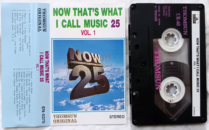 Now Thats What I Call Music 25 Vol.1 Audio Cassette