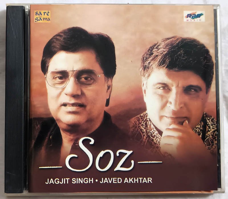 Soz Jagjit Singh-Javed Akhtar Hindi Audio Cd
