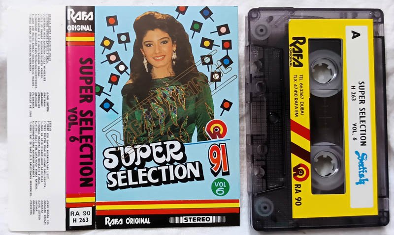 Super Selection 91 Vol.6 Hindi Audio Cassette