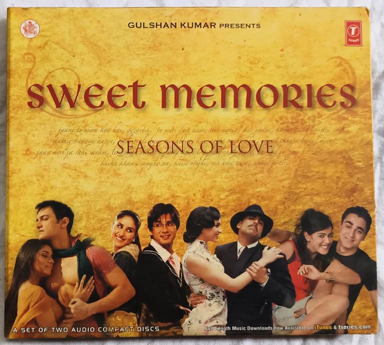 Sweet Memories Seasons of Love Hindi Audio Cd