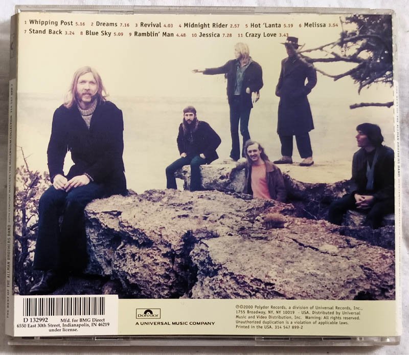 The Allman Brothers Band Audio Cd