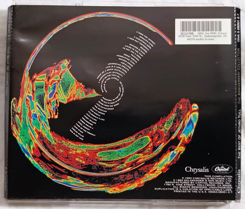 The Best of Jethro Tull The Anniversary Collecion Audio Cd