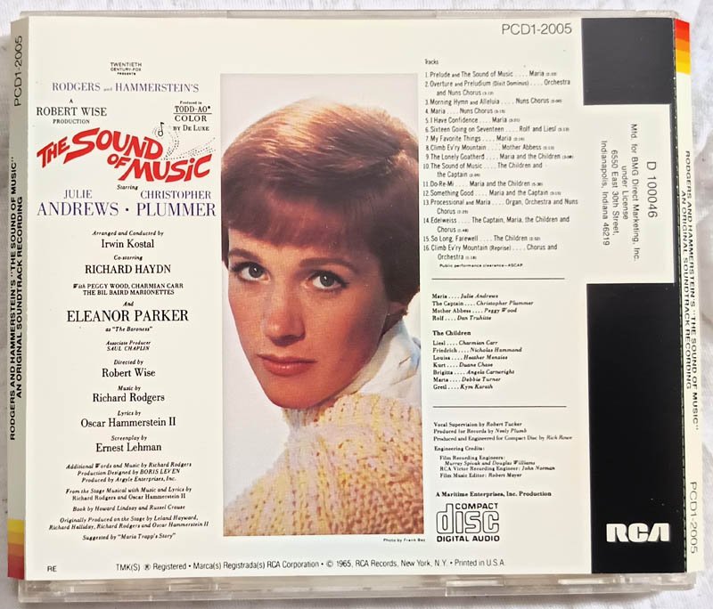 The Sound of Music Audio Cd