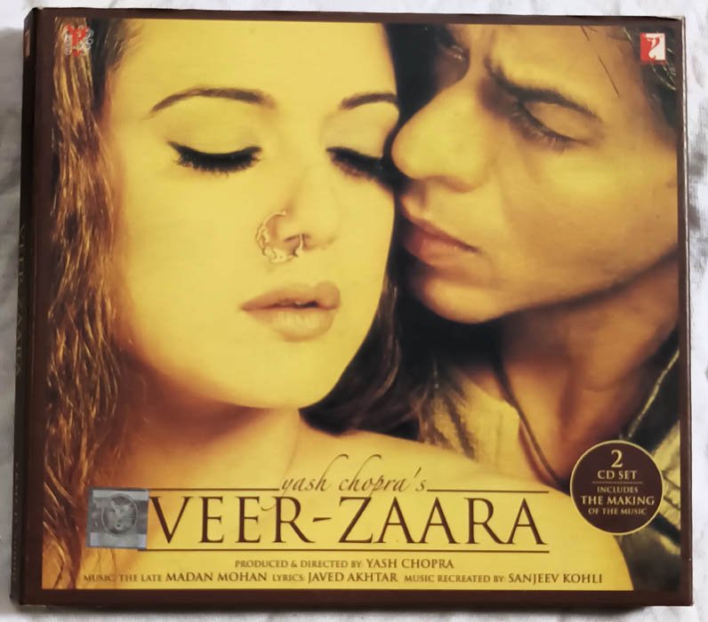 Veer-Zaara Hindi Audio Cd By Madan Mohan