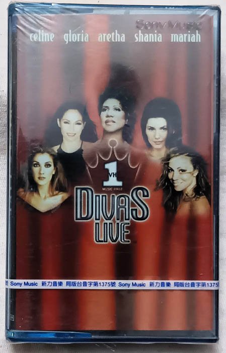 1 Divas Live Audio cassette
