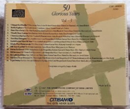 50 Glorious Year Vol 3 Hindi Film Songs Audio CD