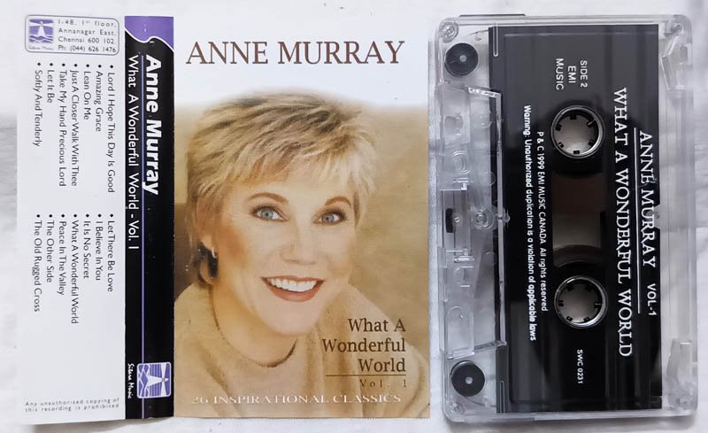 Anne Murray What a Wonderful World Vol 1 Audio cassette