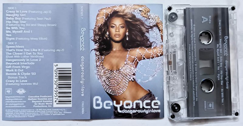 Beyonce Dangerously in love Audio Cassette