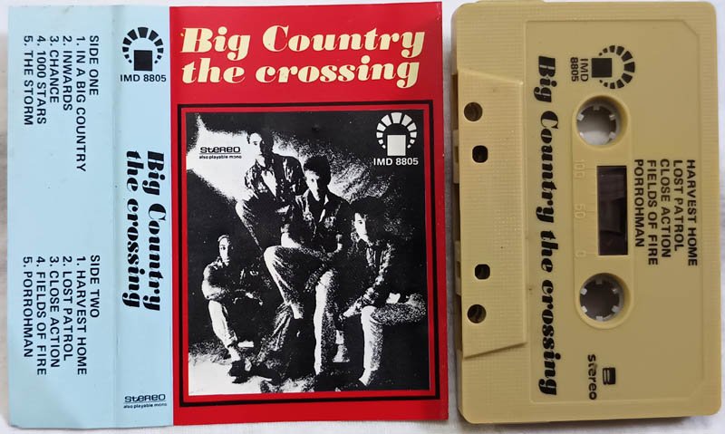 Big Country The Crossing Audio Cassette