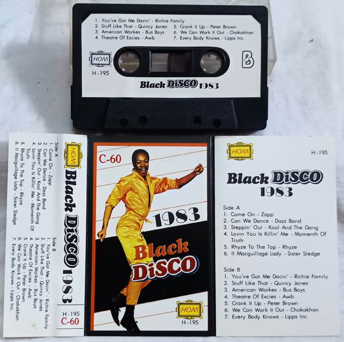 Black Disco 1983 Audio Cassette
