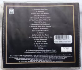 Carpenters Gold Greatest Hits Audio cd