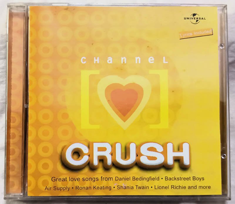 Channel Crush Great Love Songs from Daniel Bedingfield Audio Cd