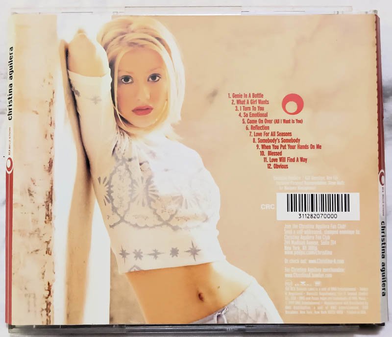 Christina Aguilera Audio Cd