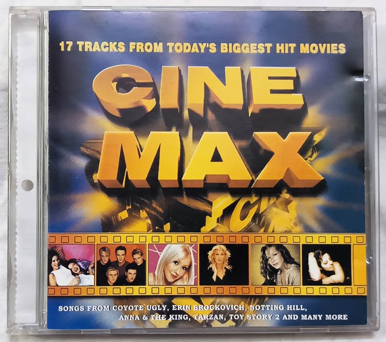 Cine Max 17 Tracks from Todays Biggest Hit Movies Audio Cd