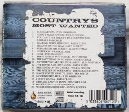 Countrys Most Wanted Audio Cd