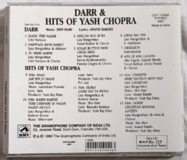 Darr & Hits of yash Chopra Audio cd