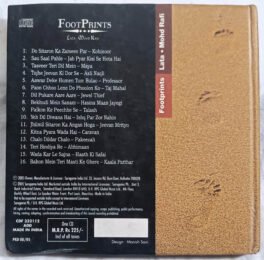 Foot Print Lata – Mohd Rafi Hindi Audio cd