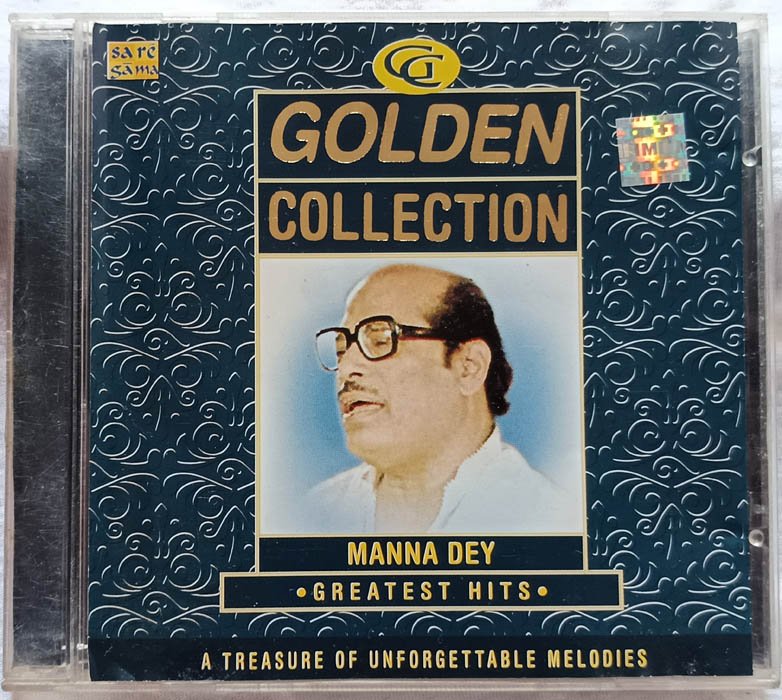 Golden Collection Manna Dey Greatest Hits Hindi Audio CD