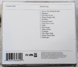 Greatest Hits David Gray Audio cd