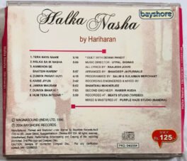 Halka Nasha By Hariharan Audio cd