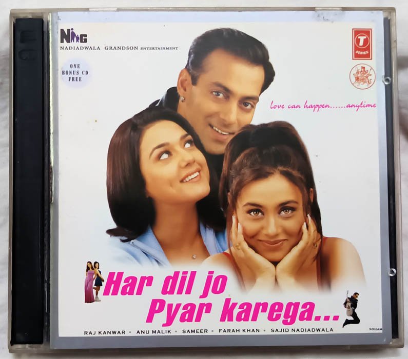 Har Dil Jo Pyar Karega Hindi Audio Cd By Anu Malik