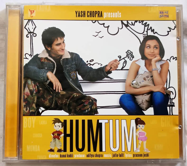 Hum Tum Hindi Audio CD By Jatin Lalit
