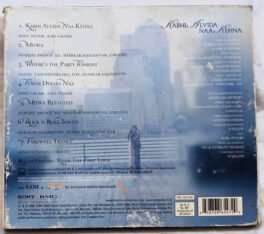 Kabhi Alvida Naa Kehna Audio Cd By Shankar Ehsaan Loy