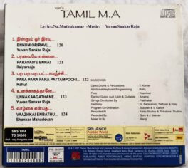Tamil M.A Tamil Audio Cd By Yuvan Shankar Raja