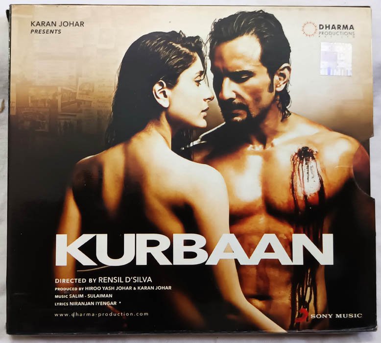 Kurbaan Hindi Audio Cd By Salim - Sulaiman