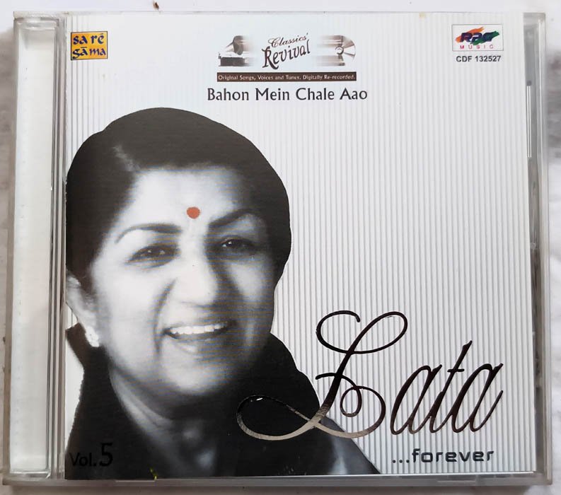 Lata Forever Bahon Mein Chale Aao Vol 5 Hindi Audio cd