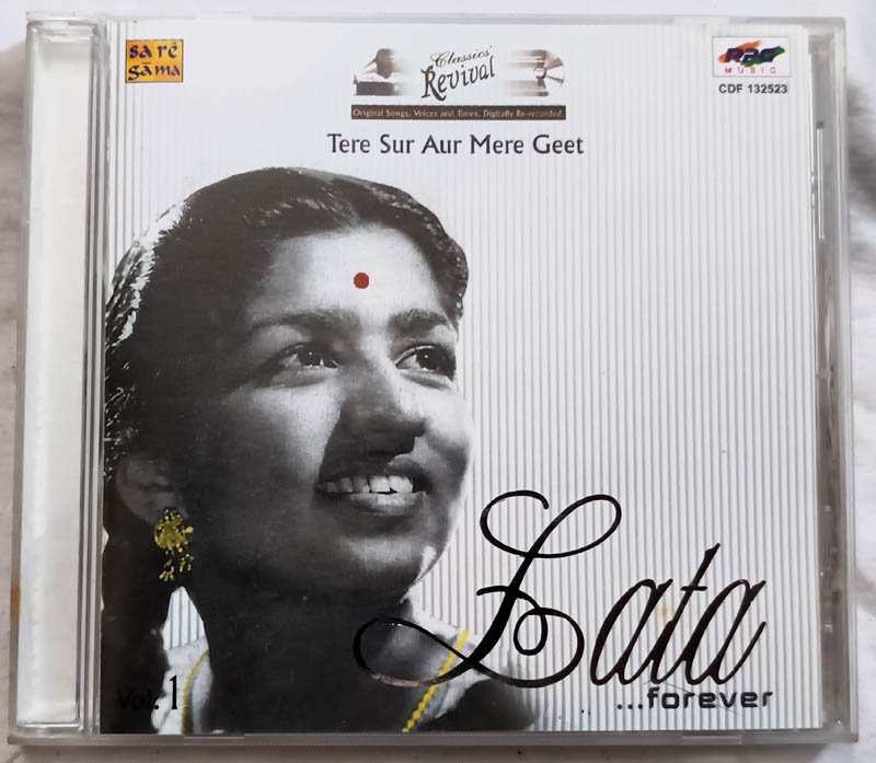 Lata Forever Tere Sur Aur Mere Geet Vol 1 Hindi Audio cd