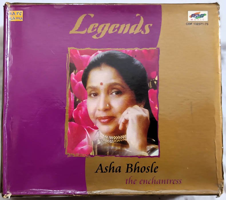 Legends Asha Bhosle The enchantress Hindi Audio cd