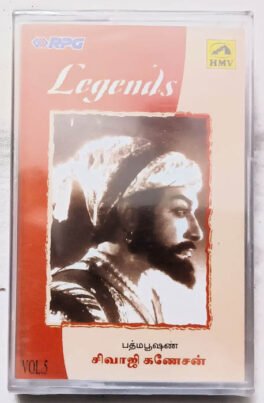Legends Kalaikuricil Sivaji Ganesan Vol 5 Tamil Audio Cassette(Sealed)