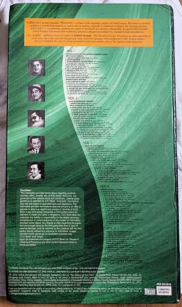 Legends Maestro Melodies in a Milestone Collection Kishore Kumar The Versatile Genius Hindi Film Audio cd