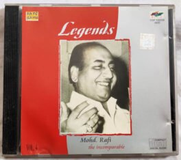 Legends Mohd.Rafi Thee Incomparable Vol.4 Hindi Audio Cd