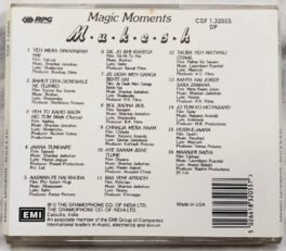 Magic Moments Mukesh Hindi Audio Cd