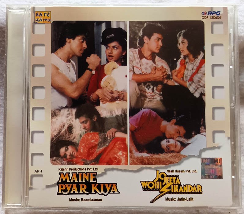 Maine Pyar kiya - Jo Jeeta Wohi Sikandar Hindi Audio Cd